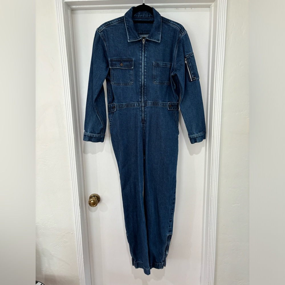 RARE - Outerknown Women’s Denim Depot Jumpsuit - Women’s Small